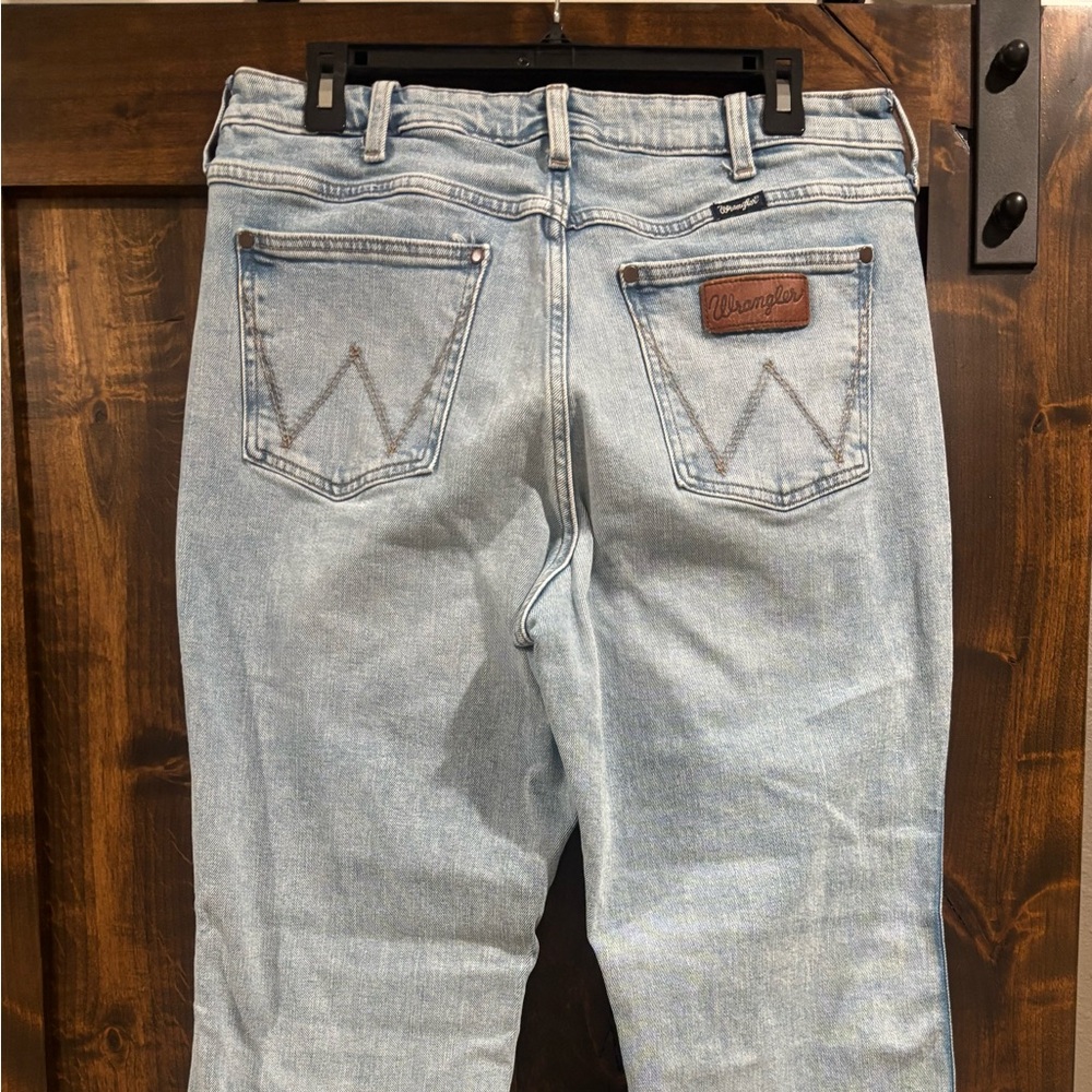 Wrangler Women's Light Blue Flare Jeans